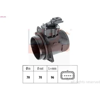 Čidlo automobilu Snímač množství protékajícího vzduchu EPS 1.991.474