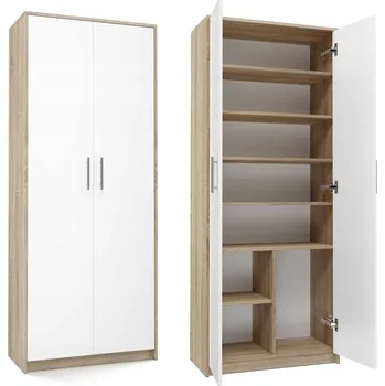 Knihovna Regál TopEshop 74 x 35 x 180 cm dub sonoma