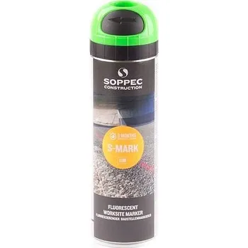 Barva ve spreji SOPPEC GEODETICKÝ ZNAČKOVACÍ SPREJ S-MARK ZELENÝ 500ML 141918 TECHNIMA