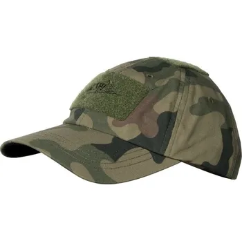 Kšiltovka Kšiltovka Helikon Baseball PolyCotton Ripstop PL Woodland