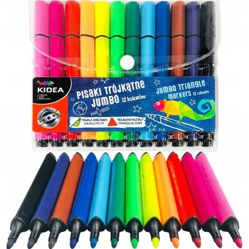 Fixy Jumbo 12 barev Kidea
