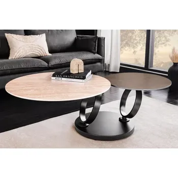 Konferenční stolek Otočný konferenční stolek SINTAR Dekorhome