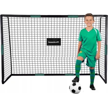 Fotbalová branka Kovová fotbalová branka se sítí, tréninková, 180x120x60 cm