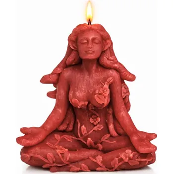 Svíčka Vonná svíčka Matka Příroda | 100 g | Svíčkománie3D | Barva: Červená