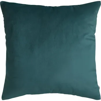 Polštář DEKORAČNÍ POVLEČENÍ na polštář velur samet velvet mořská tyrkysová modrá 40x40