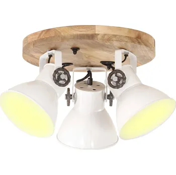 Stojací lampa zahrada-XL Industriální stropní svítidlo 25 W bílé 42 x 27 cm E27 320520