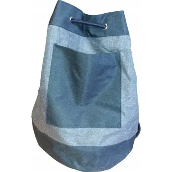 Městský batoh BATOH MĚSTSKÝ ŠKOLNÍ VAK Semi Line GRANÁTOVÝ (TMAVĚ MODRÝ) - ZA835