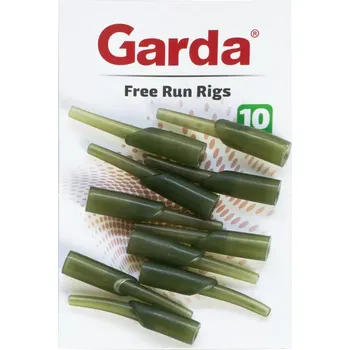 Garda závěsky, krytky - Závěska na průběžnou montáž zelená 10ks