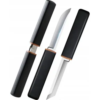 Kuchyňský nůž Nůž Turistický Dvojitý - DRAK A FÉNIX černý - NT291