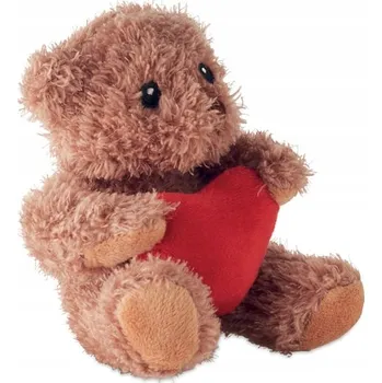 plyšák MEDVÍDEK PLYŠOVÁ HRAČKA SRDCE