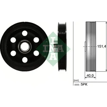 Řemenice, klikový hřídel Schaeffler INA 544 0165 10