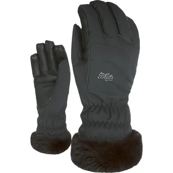 Rukavice LEVEL Dámské lyžařské rukavice Level Bliss Pearl Ws XS ČERNÁ