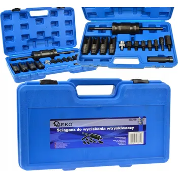 Stahovák Stahovák vstřikovačů Geko s adaptéry a setrvačným kladivem CRV