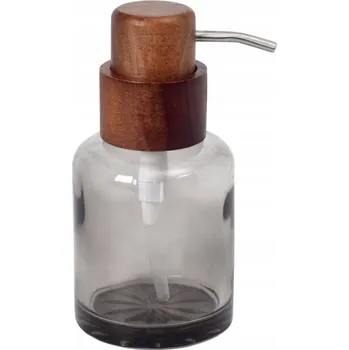 Dávkovač mýdla Bisk Manuální stojací 300 ml Šedý