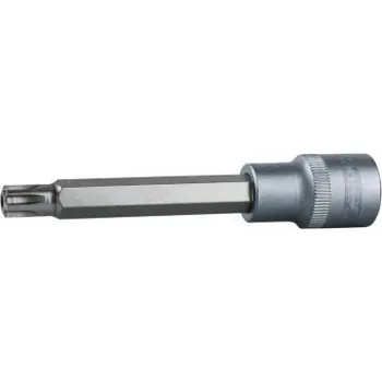 Gola hlavice KS Tools Nástrčný ořech s bitem 1/2", profil RIBE, s čelním otvorem, dlouhý, M9 911.3955