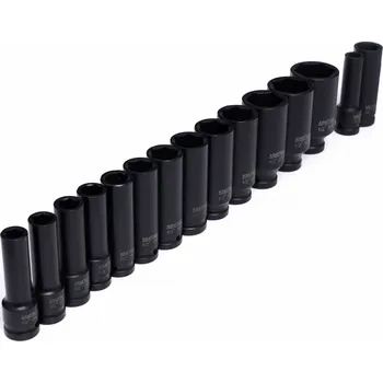 Kraft&Dele KD11755, Rázové hlavice 1/2" | 6 úhlů, 10–32 mm, chrom-molybdenová ocel