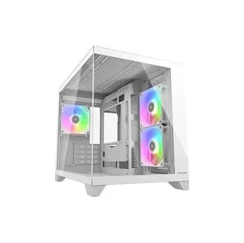 PC skříň COUGAR PC skříň FV150 RGB White Mini tower