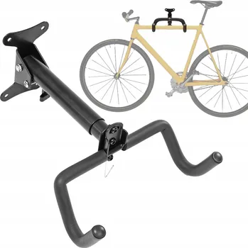 Věšák Nástěnný držák na kolo hák věšák nastavitelný na zeď silný