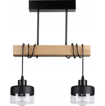 Závěsné svítidlo E27 Stark x2 40cm černé + WD