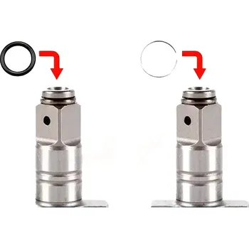 Nářadí pro automobil Náhradní upínací kovový kroužek a O-kroužek pro rázový utahovák 1/2"