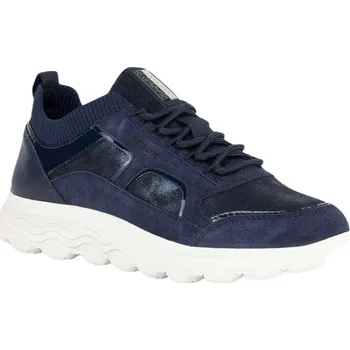 Dámská móda Dámské tenisky Geox D SPHERICA 38 Tmavě modrá, Bílá