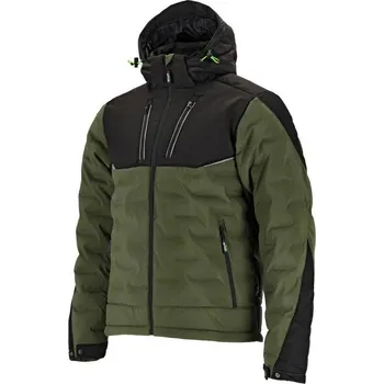 Pánská softshellová bunda Bunda zateplená LOGAN J, olivová, 4XL, STALCO PERFECT