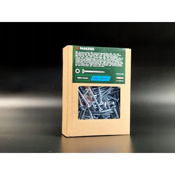Vrták Šrouby do dřeva Parkside 4 x 40 mm, 120 ks