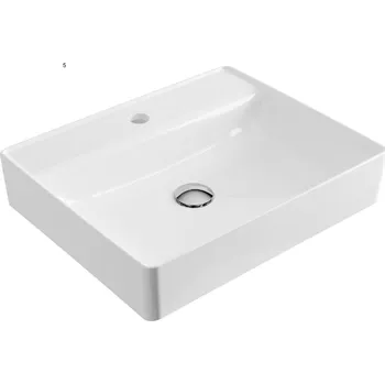 Umyvadlo Umyvadlo na desku obdélníkové Excellent Rima 2.0 50 cm bílé