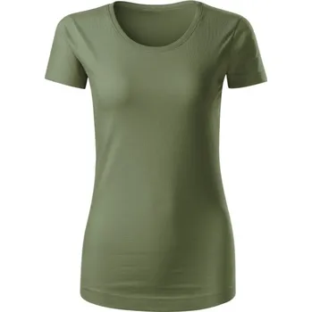 pracovní tričko MALFINI Tričko Epic 160g, krátký rukáv, dámské MAL-8210916 XL Khaki