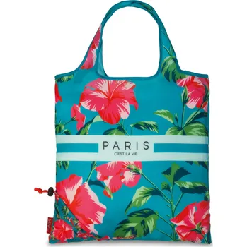 Nákupní taška Nákupní skládači taška PUNTA Paris blue