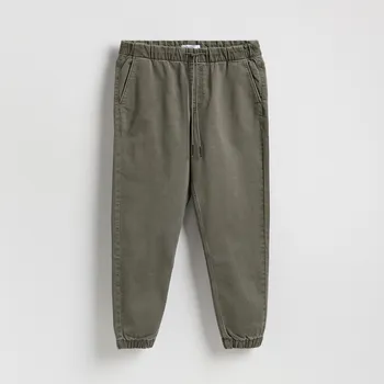 Pánské džíny Reserved - Džíny jogger fit - zelená - YV144-87J - YV144-87J-XL
