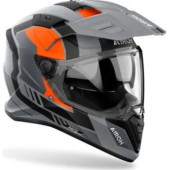 Helma na motorku AIROH přilba BANDIT HORN, AIROH (oranžová matná) 2026 Oranžová 3XL/64