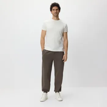 Pánské kalhoty Reserved - Tepláky comfort fit - pudrově zelená - 465EF-97X - 465EF-97X-XXL