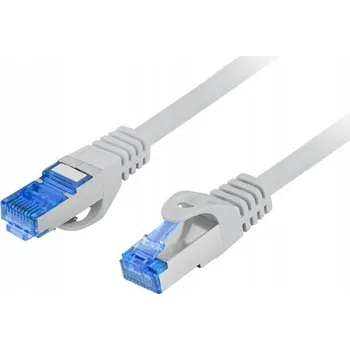 Síťový kabel Patchcord Lanberg S/FTP 6a RJ45 / RJ45 0,25 m šedý
