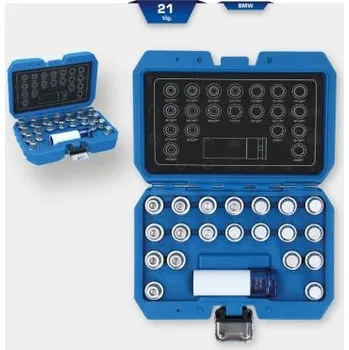 Autodílna Brilliant Tools BT691230 Souprava zámků ráfků, pro vozidla BMW, 21dílná