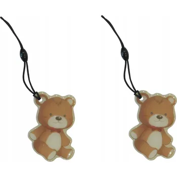 Přívěsek Na Klíče - Medvídek Teddy 2 kusy TAG ID EM4100 125kHz