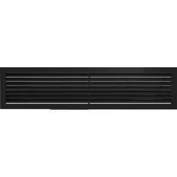 Větrací mřížka Krbová mřížka Kratki Fresh 70x17 - černá