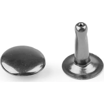 Nýt Duté nýty Ø12 mm, střední, 2 nikl černý