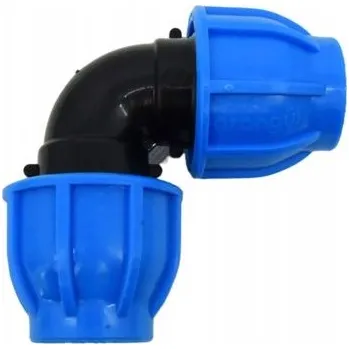 Vodovodní potrubí PP koleno 25x25 pro PE trubky na vodu PN16