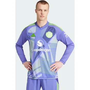 ADIDAS Brankářský dres Manchester United 24/25 Long Sleeve S FIALOVÁ
