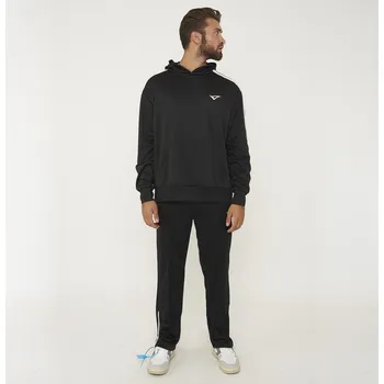 Sport LEGEA Pánský volnočasový komplet Space Stellar L BÍLÁ|ČERNÁ