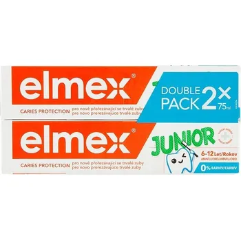 zubní pasta ELMEX Zubní pasta JUNIOR 6-12 let DUOPACK - 2 kusy (2x75g)