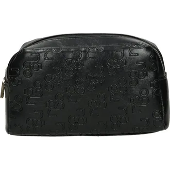 Kosmetická taška Taška na kosmetiku NOBO vyraženým logem černá