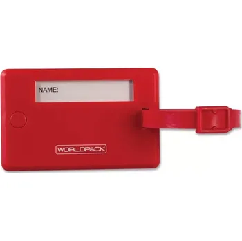 Příslušenství k zavazadlu WORLDPACK Jmenovka na zavadlo 00114 light red