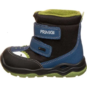Chlapecká zimní obuv Boty Primigi Schwarz/ Dunkelblau 8939289 21