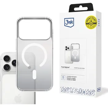 Pouzdro na mobilní telefon Apple iPhone 17 Pro Max - 3mk Frosty MagCase White