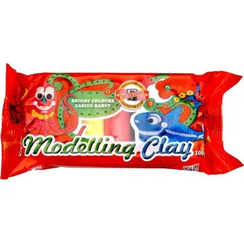 Modelovací hmota Koh-i-noor Modelína 100 g v celofánu - 5 barev