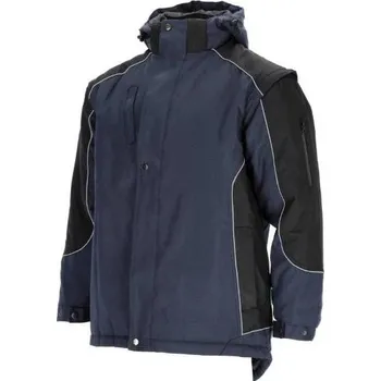 Pánská softshellová bunda Bunda zateplená 2 v1, PETER, tmavě modrá, 4XL, STALCO