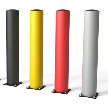 Plotový sloupek Žlutý ochranný flexibilní sloupek BO Impact - 120 cm