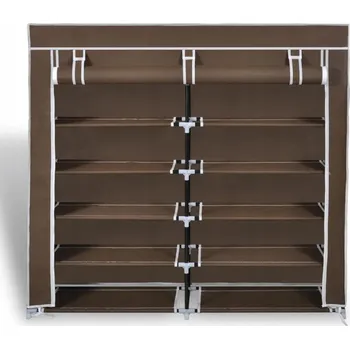 Botník Botník VidaXL 115 x 110 x 28 cm dub ořech